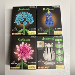 Brickcraft Bricktanicals Bundle Brand New Sealed